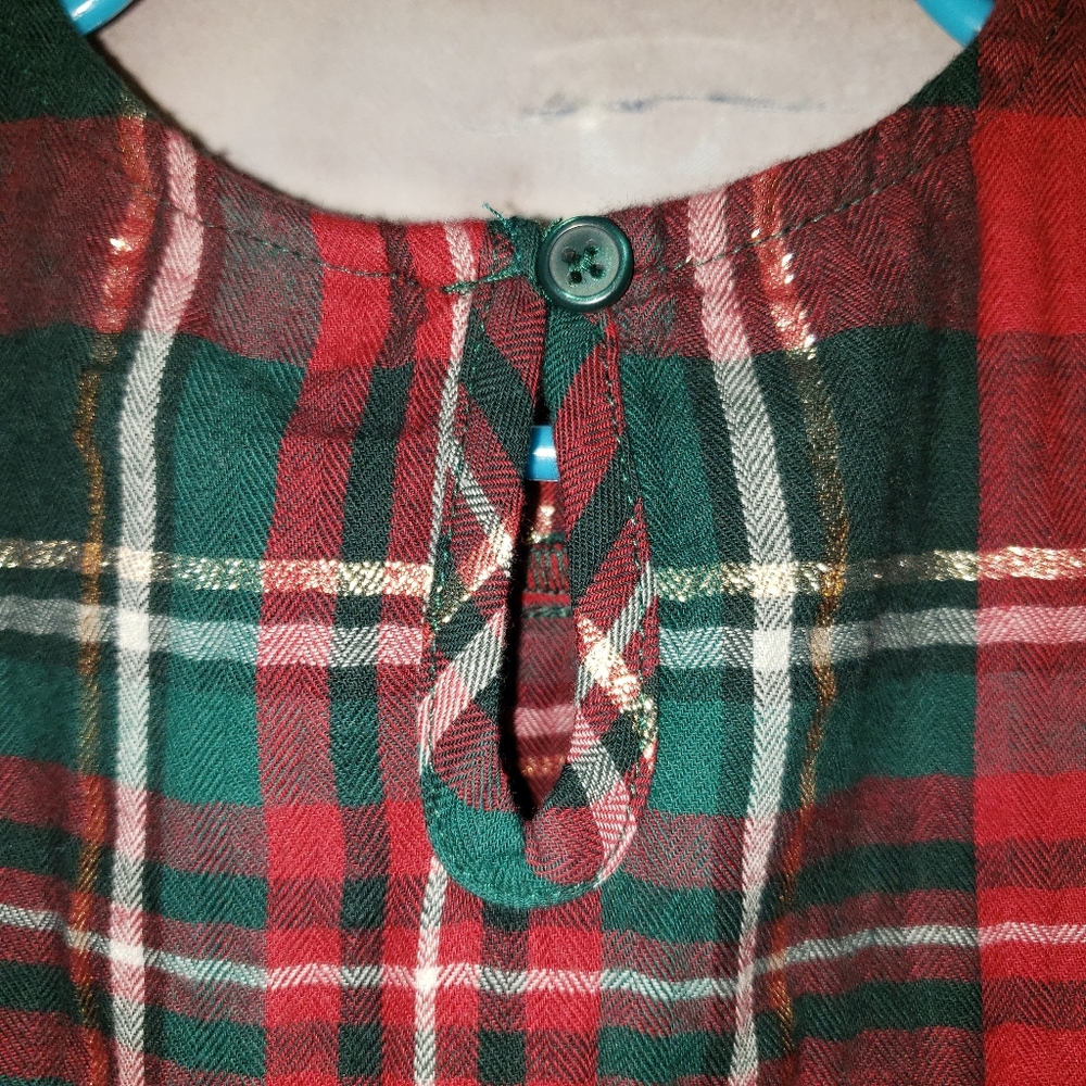 NEW! Payton & Parker plaid holiday dress 12-18mo - Picture 3 of 7